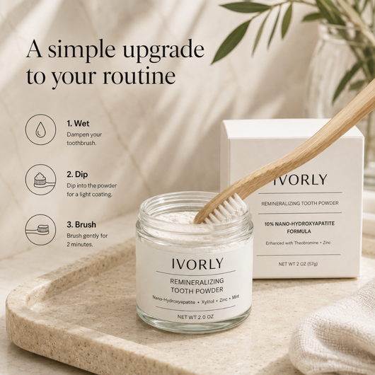 Remineralizing tooth powder