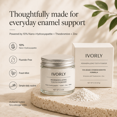 Remineralizing tooth powder